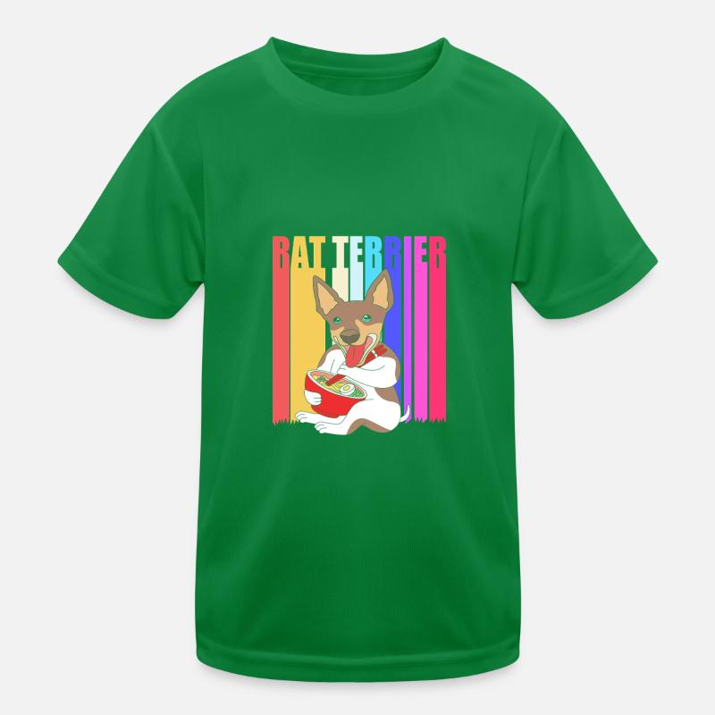 Rat Terrier Kinder Funktions-T-Shirt
