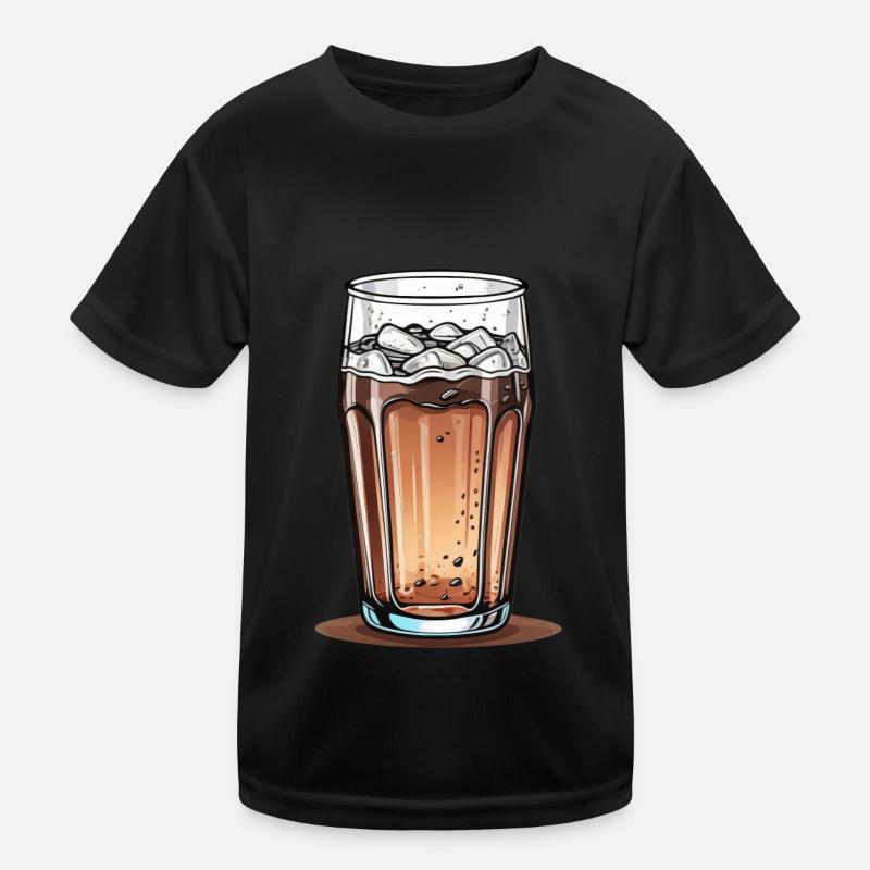 Verre de Cola T-shirt sport Enfant