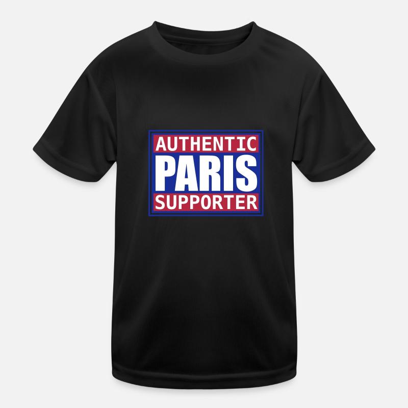 Authentic Paris supporter T-shirt sport Enfant