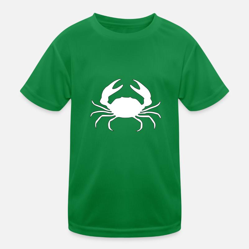 Contraste de crabe T-shirt sport Enfant