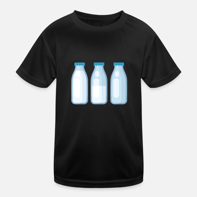 Milch Kinder Funktions-T-Shirt