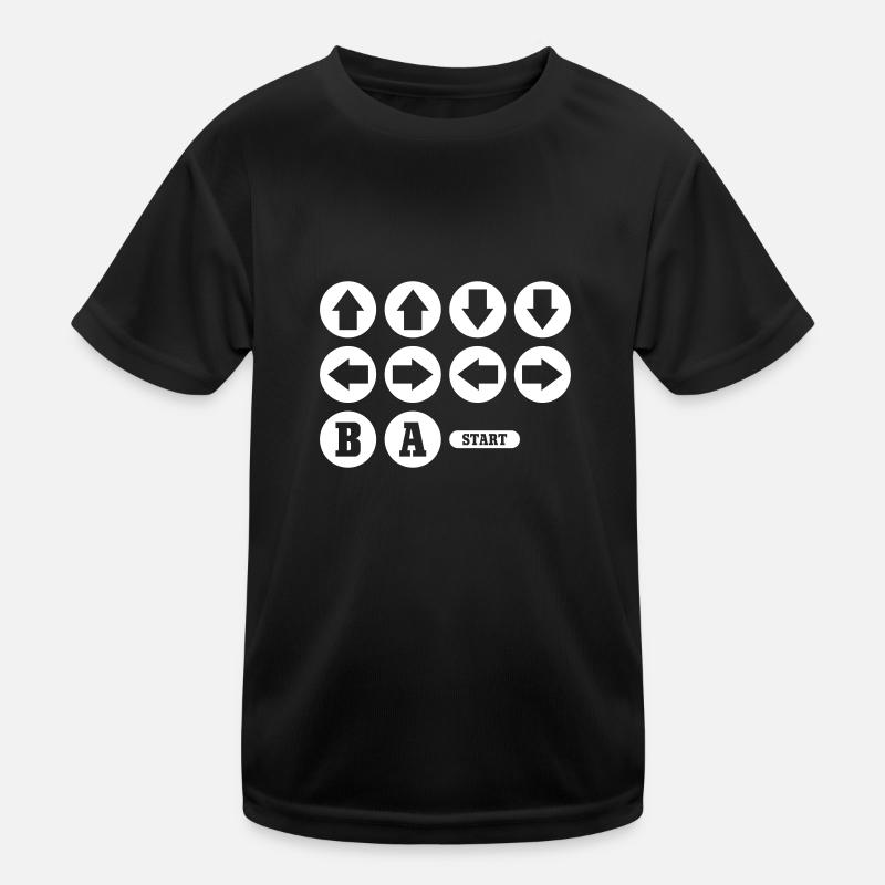 Cheat Code Video Game Kinder Funktions-T-Shirt