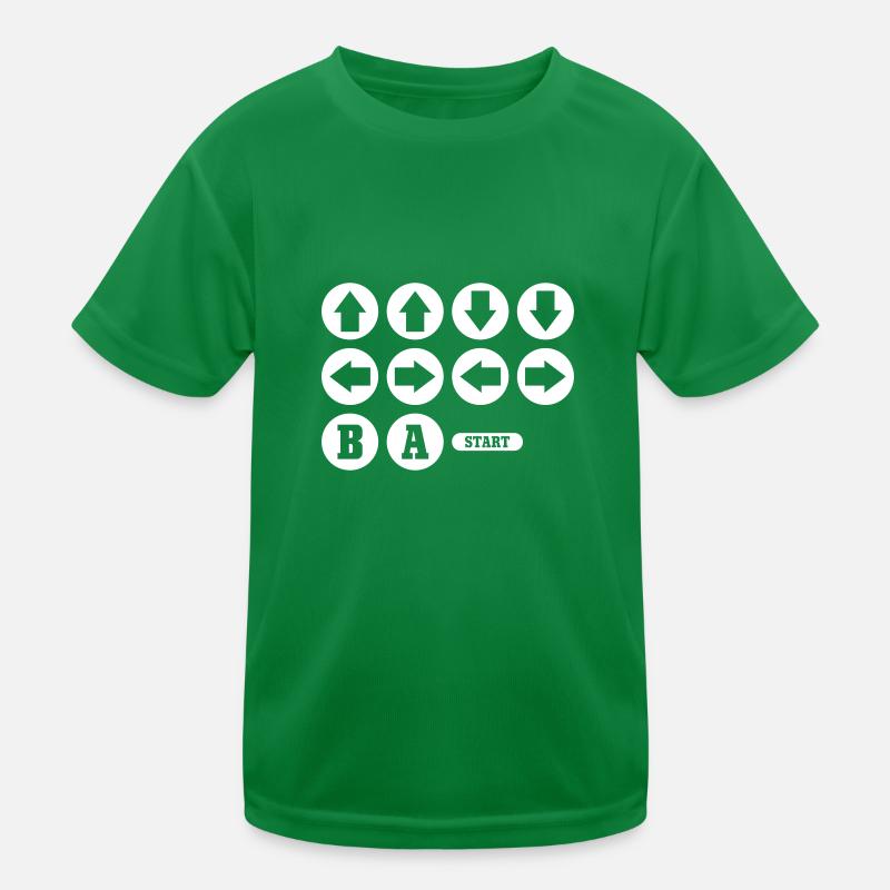 Cheat Code Video Game Kids Functional T-Shirt