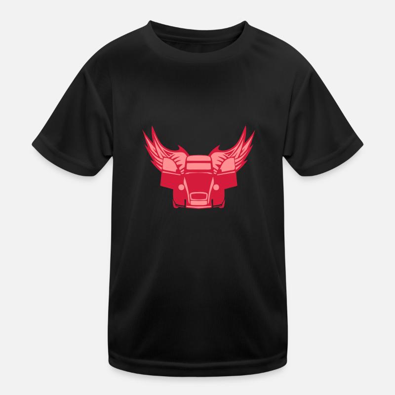dodoche aile 2 chevaux aille voiture T-shirt sport Enfant