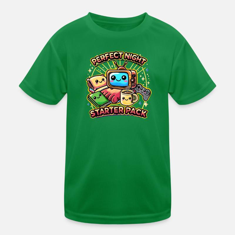 Nuit parfaite mignon Kawaii Homebody design d’intérieur T-shirt sport Enfant