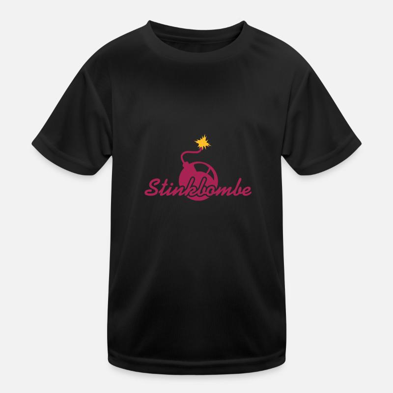 Stinkbombe Kinder Funktions-T-Shirt