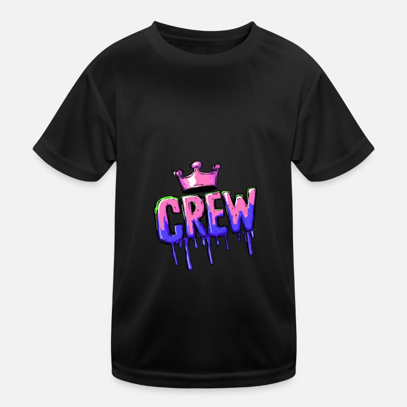 Crew Mitglied Kinder Funktions-T-Shirt