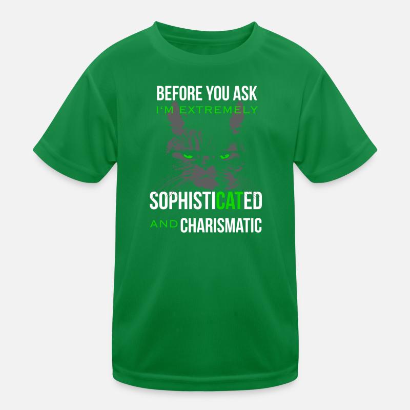 SophistiCATed Kids Functional T-Shirt