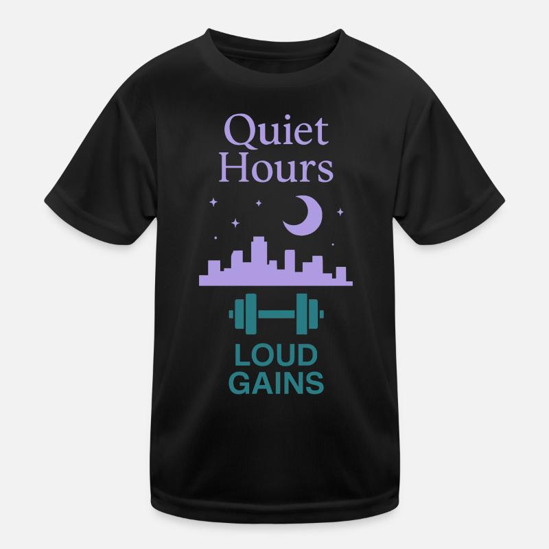 Introvertiertes Training, Ruhiges Kinder Funktions-T-Shirt