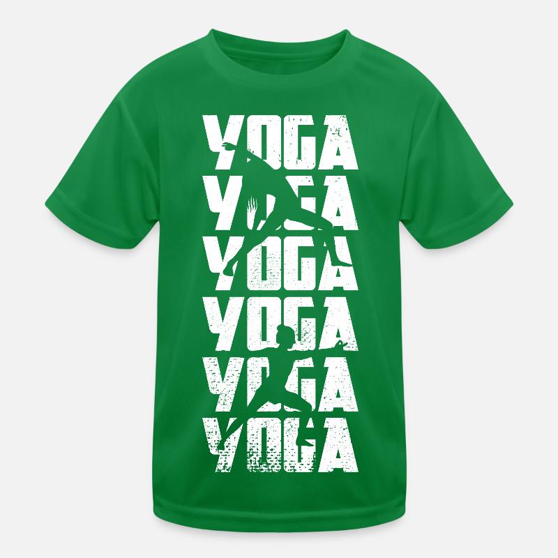 Yoga Kinder Funktions-T-Shirt
