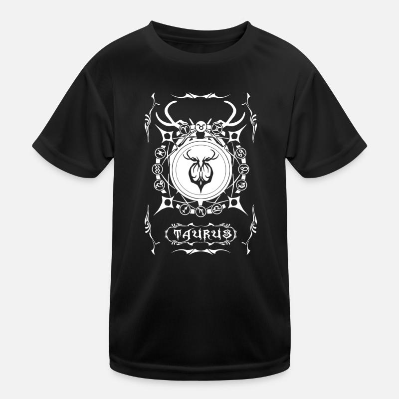 TAURUS Sternzeichen TAURUS Kinder Funktions-T-Shirt
