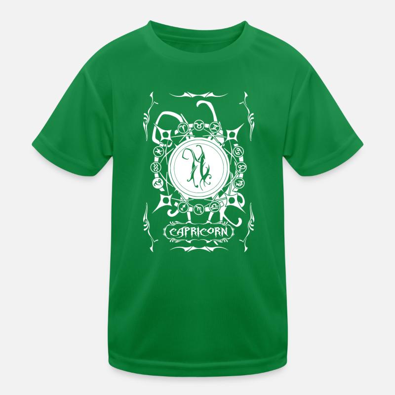 STEINBOCK Sternzeichen Steinbock Kinder Funktions-T-Shirt