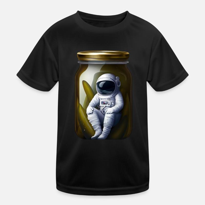 Astronaute dans un pot de cornichons T-shirt sport Enfant