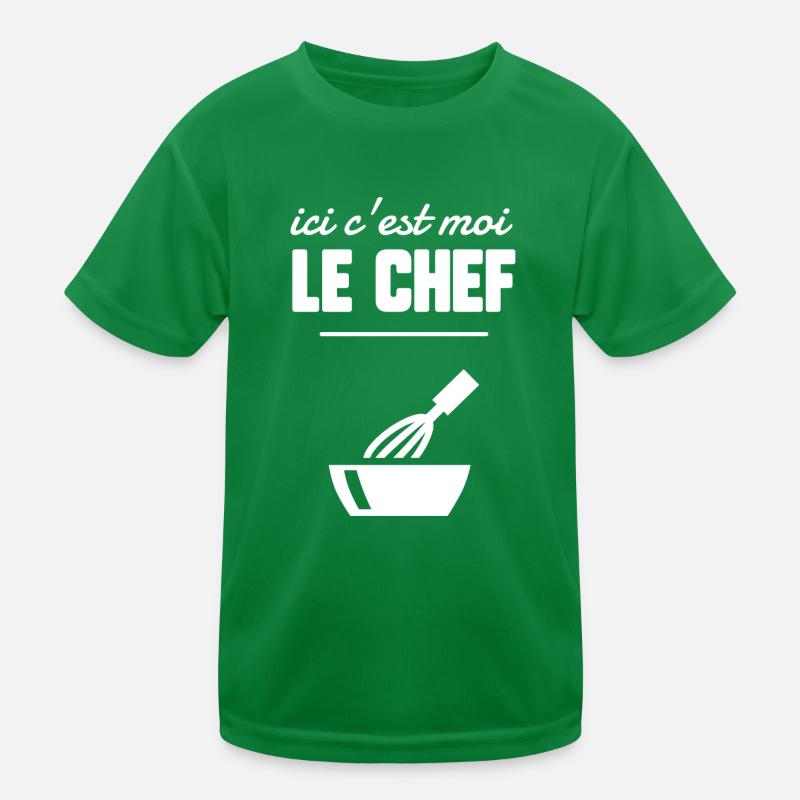 Ici c’est moi le chef T-shirt sport Enfant