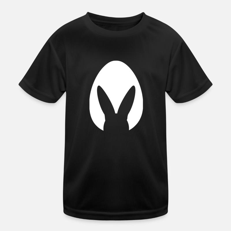 Osterhase Ei Osterei lustig Ostern Geschenk Kinder Funktions-T-Shirt