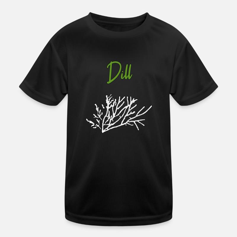 Dill Herbs Kids Functional T-Shirt