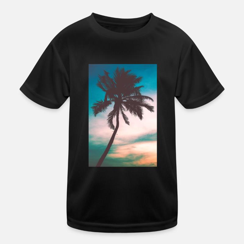 Palm tree Kids Functional T-Shirt