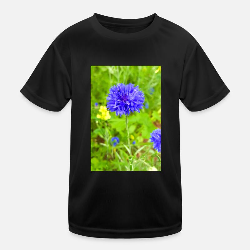 bluebottle also cornflower cornflower cyan Kids Functional T-Shirt