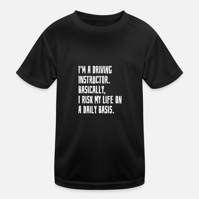 Je suis instructeur de conduite T-shirt sport Enfant
