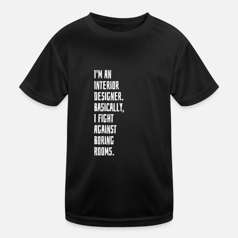 Interior Designer Kids Functional T-Shirt