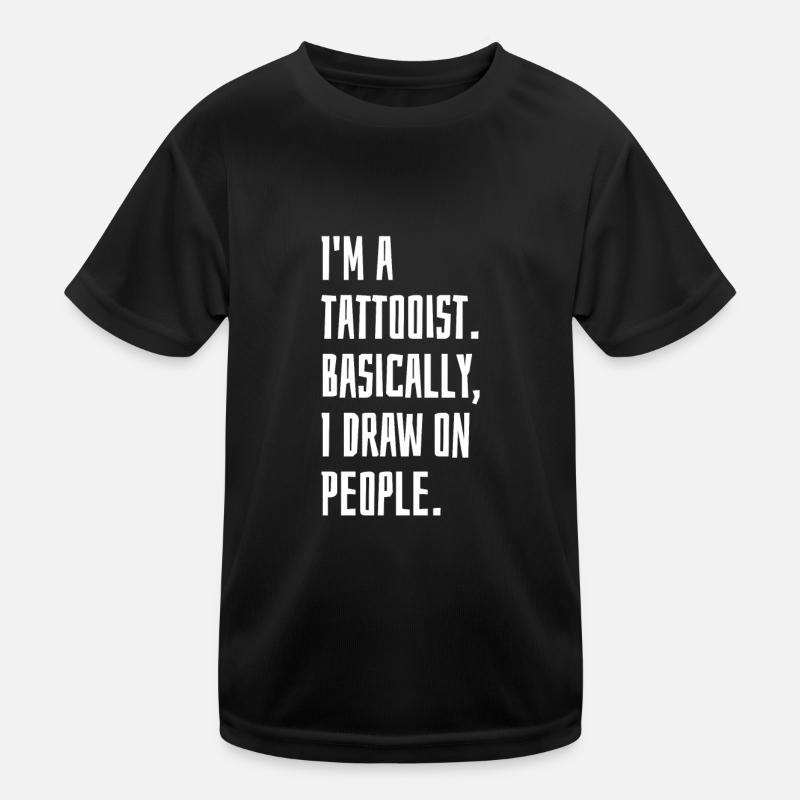 Tatoueur T-shirt sport Enfant