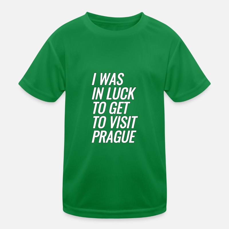 Prag Kinder Funktions-T-Shirt