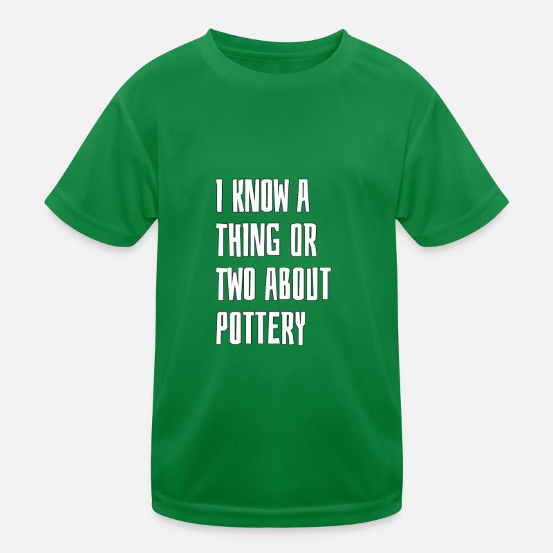 Pottery Kids Functional T-Shirt