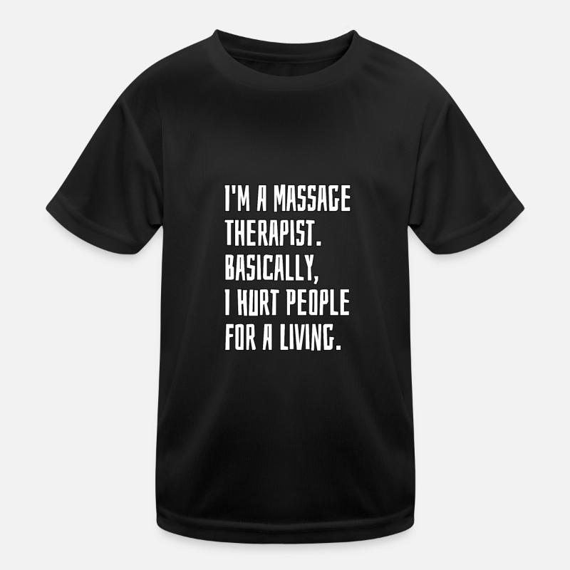 Massage-Therapeut Kinder Funktions-T-Shirt