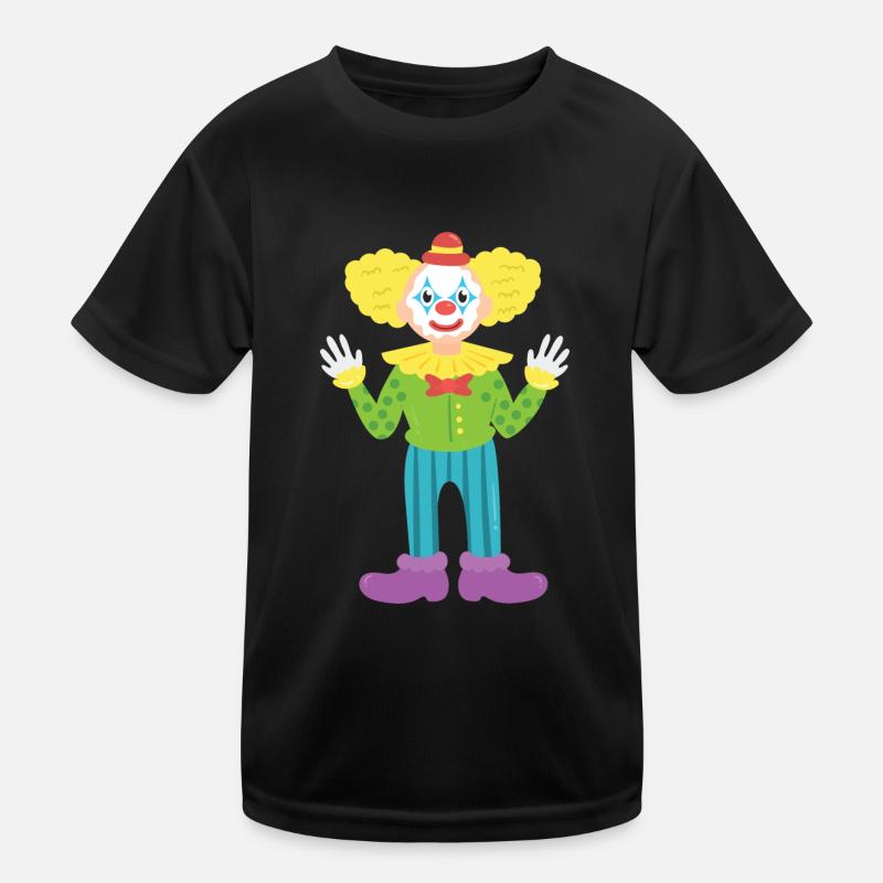 Clown Kinder Funktions-T-Shirt