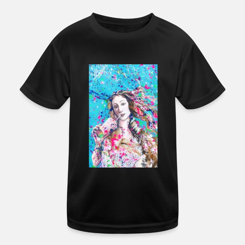 Venus Botticelli Kids Functional T-Shirt