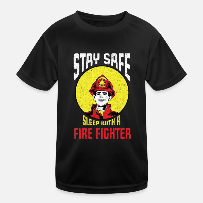 Firefighter Firefighter Firefighter Kids Functional T-Shirt