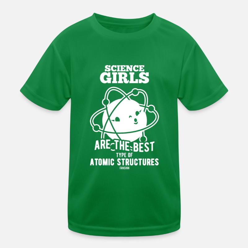 Science Girls Professeur de chimie Nerd T-shirt sport Enfant