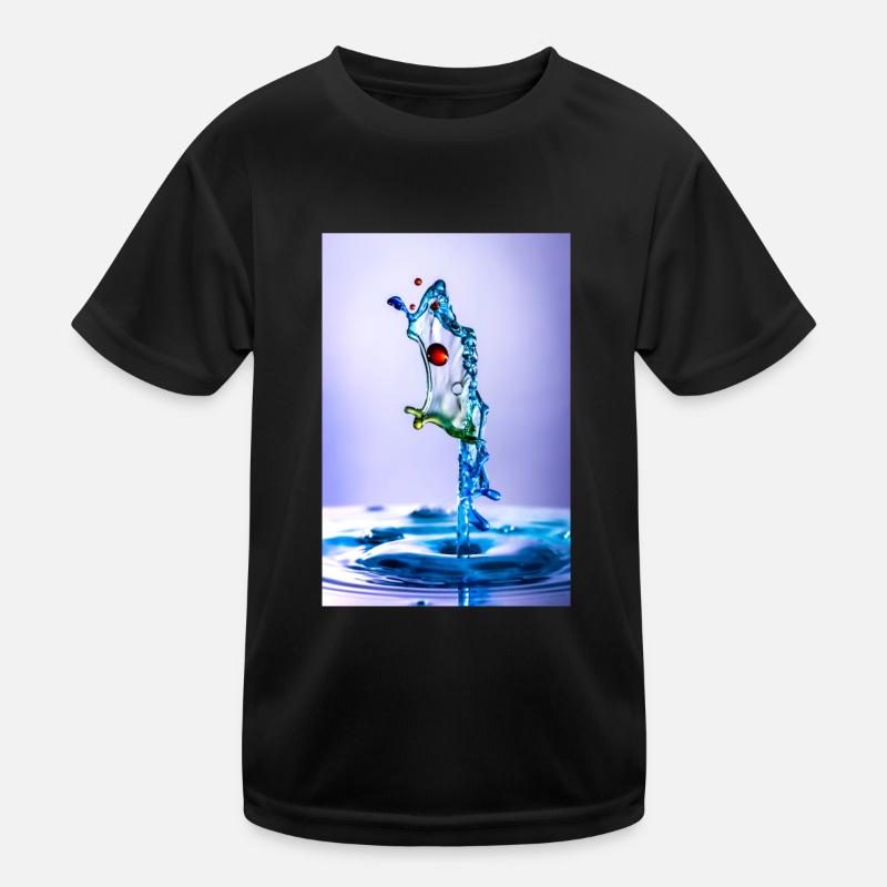 Fisch Kinder Funktions-T-Shirt