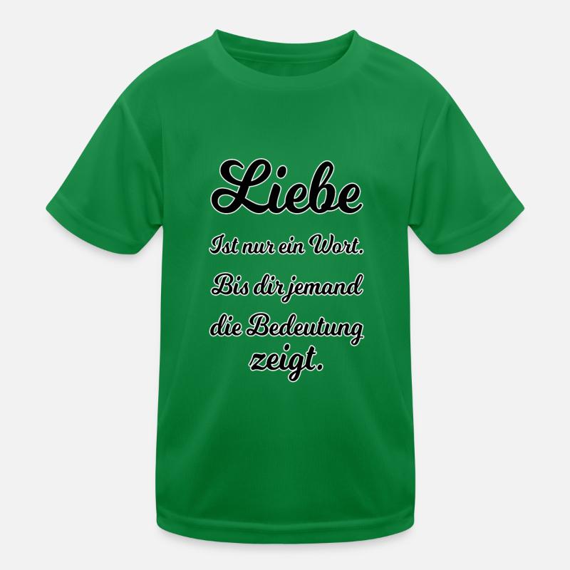 Liebe Kinder Funktions-T-Shirt