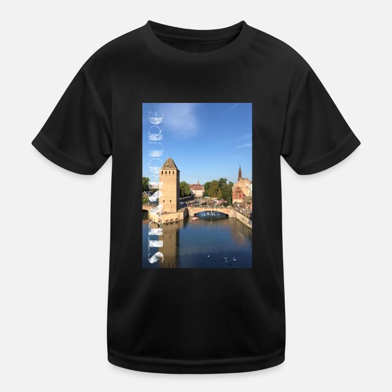 Strasbourg Alsace Covered Bridges Kids Functional T-Shirt