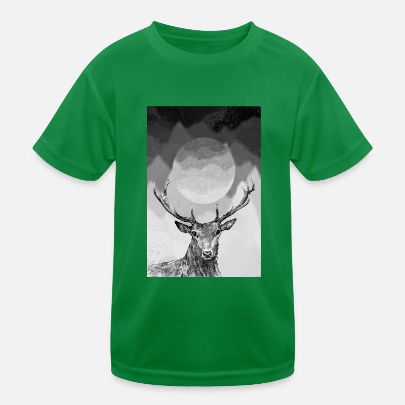 Cerf T-shirt sport Enfant