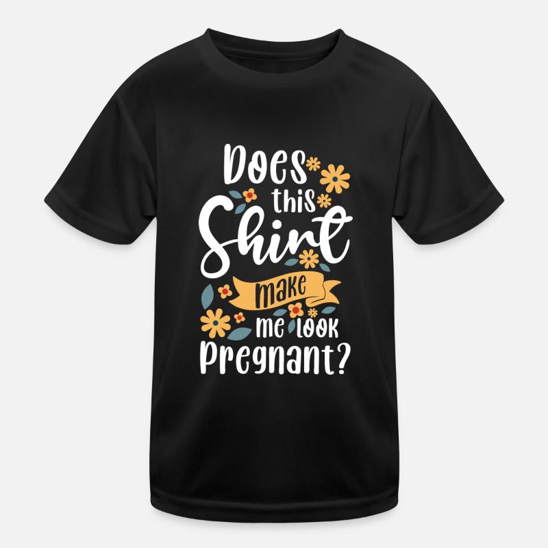 Schwangerschaft Liebe Werdende Mutter Kinder Funktions-T-Shirt