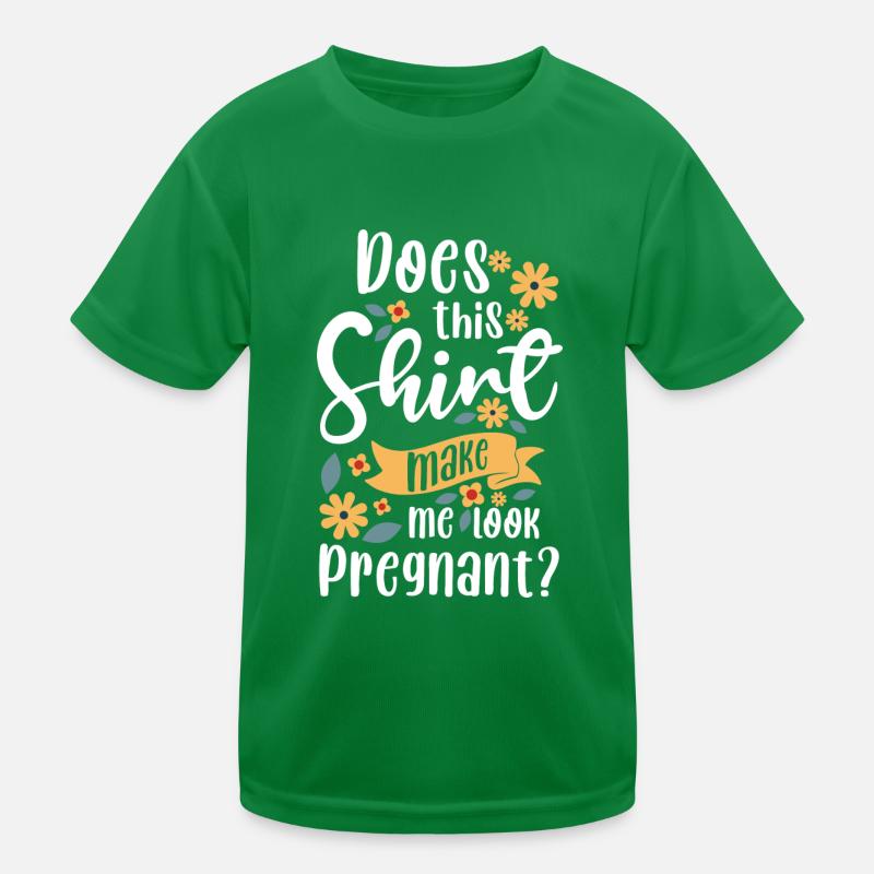 Schwangerschaft Liebe Werdende Mutter Kinder Funktions-T-Shirt