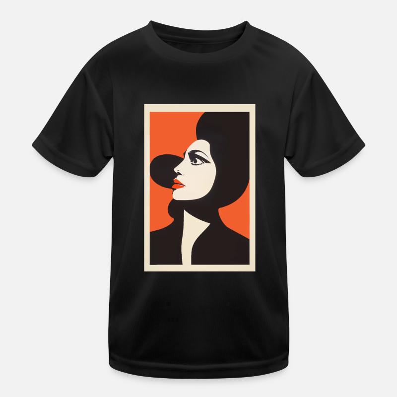 Frau à la Saul Bass Kinder Funktions-T-Shirt
