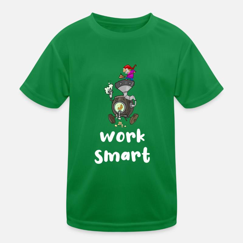 work smart Kids Functional T-Shirt