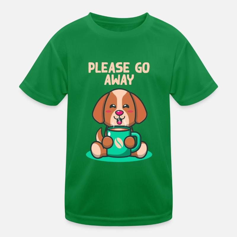 Bitte gehen Sie introvertierte Sprüche antisoziale Kinder Funktions-T-Shirt