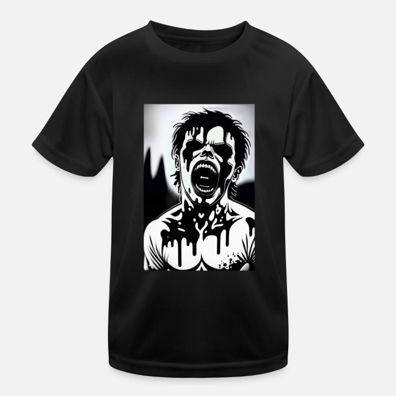 MELTING ZOMBIE MANGA 2 T-shirt sport Enfant