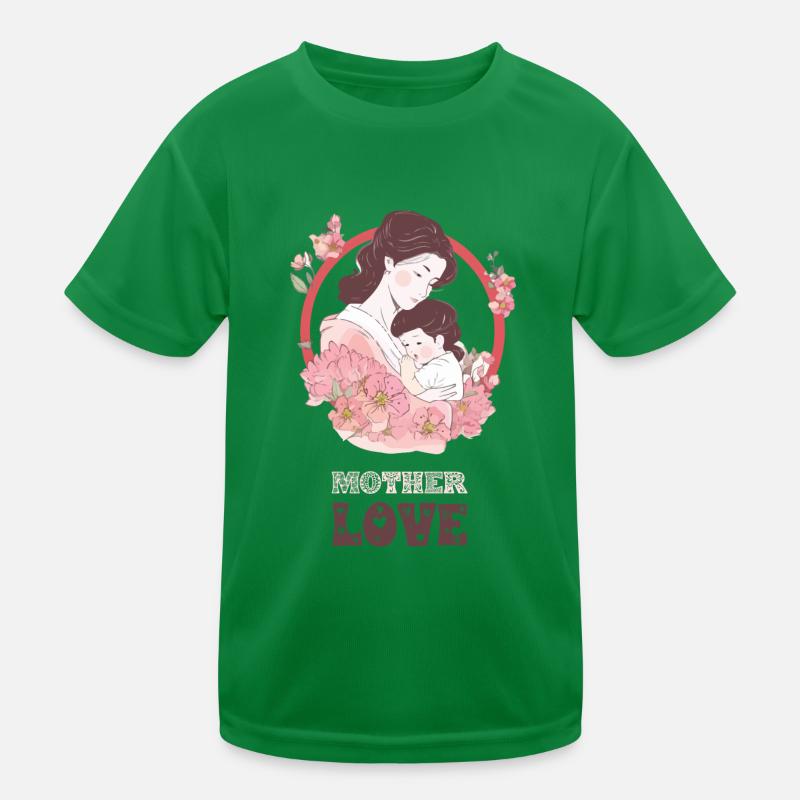 Mutterliebe Kinder Funktions-T-Shirt