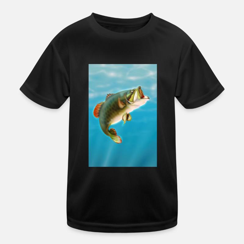 Koi-Karpfen Kinder Funktions-T-Shirt