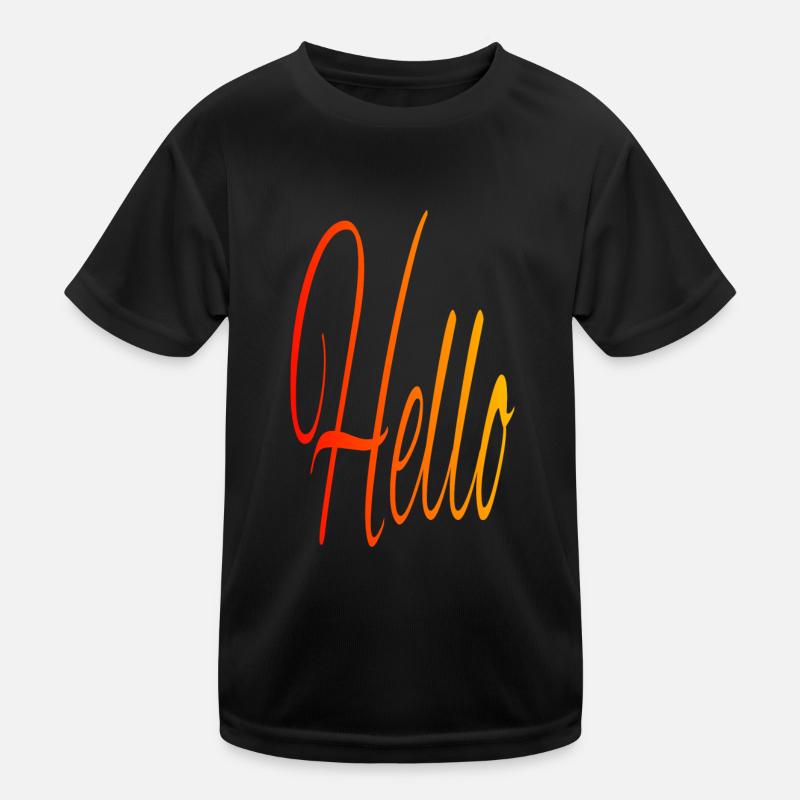 Hello Kids Functional T-Shirt