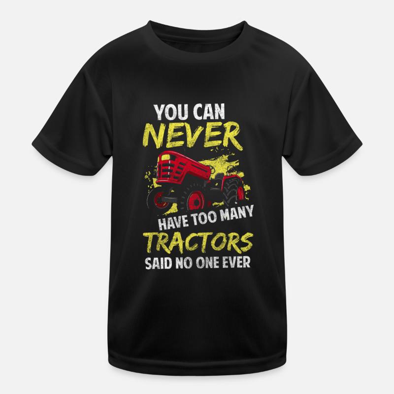 Tracteurs tracteurs tracteurs T-shirt sport Enfant