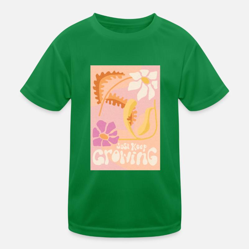 Just keep growing T-shirt sport Enfant