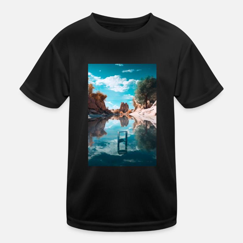 Geometrie Kinder Funktions-T-Shirt