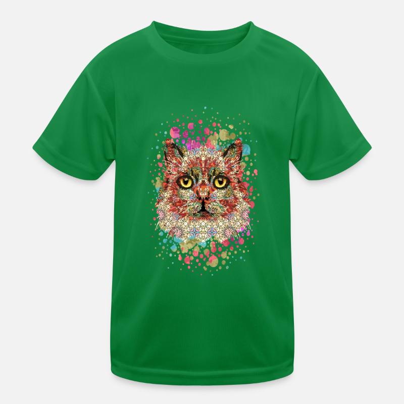 Cat Kids Functional T-Shirt