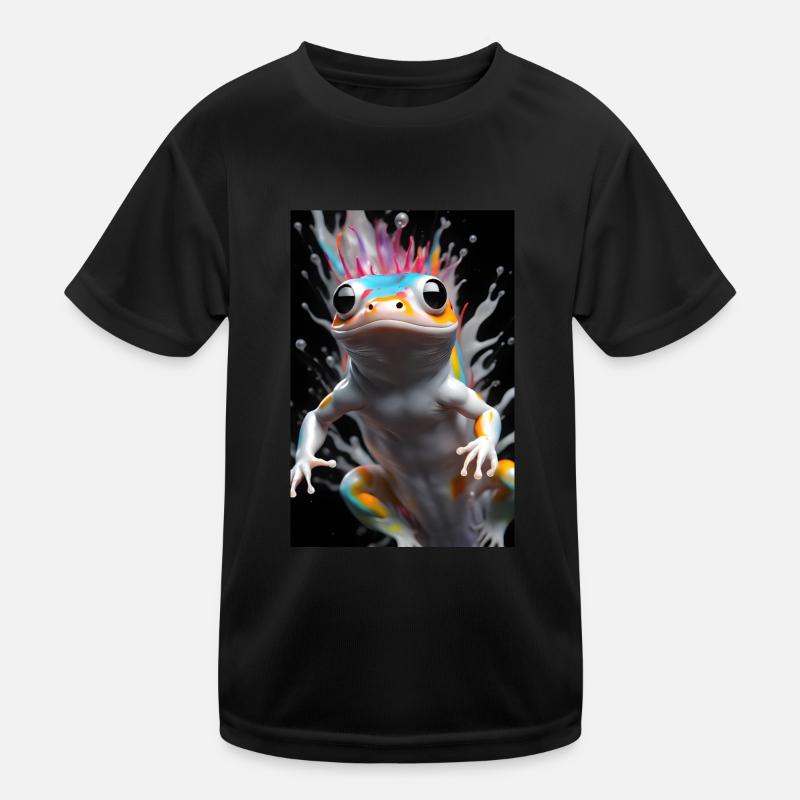 Salamander #2 Kinder Funktions-T-Shirt